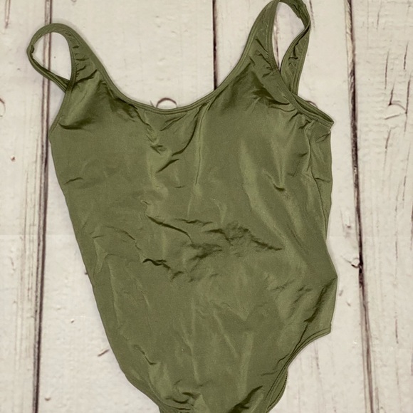 Army green swim suit / body suit! - Picture 2 of 2